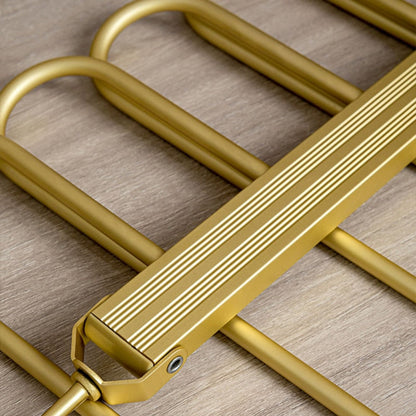 Compact Closet Pants Hanger – Slim Aluminum Organizer