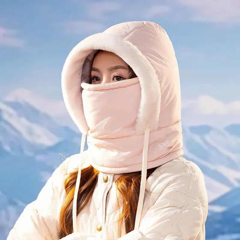 Warm Waterproof Cold Weather Face Mask Hood
