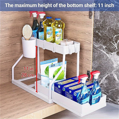 Space Saving Spice Organizer Rack
