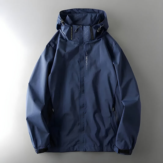 Breathable Water Resistant Parka With Zip Up Front - Pexav