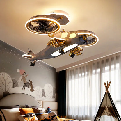 Cool Helicopter Style LED Desk Lamp - Pexav