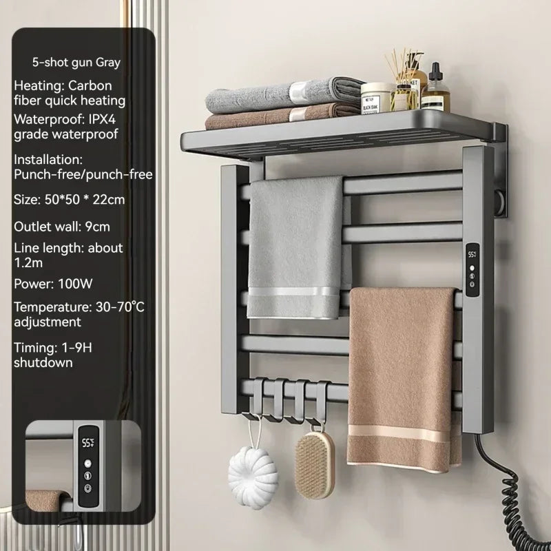 Warm Electric Towel Dryer Storage Rack