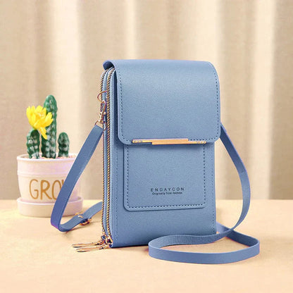 Stylish RFID Blocking Cross Body Purse Travel Bag