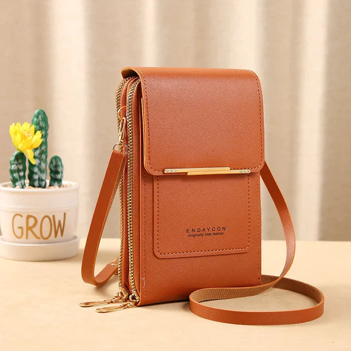 Stylish RFID Blocking Cross Body Purse Travel Bag
