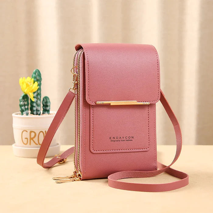 Stylish RFID Blocking Cross Body Purse Travel Bag