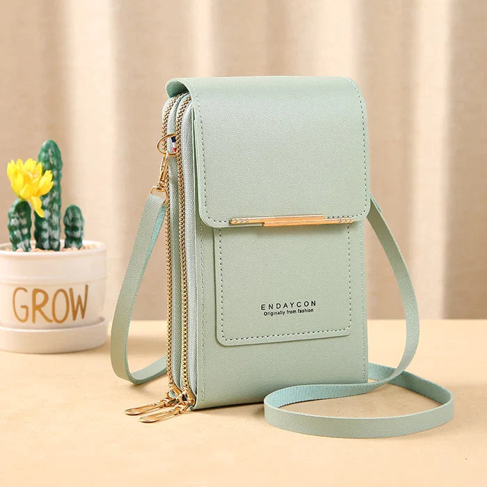 Stylish RFID Blocking Cross Body Purse Travel Bag