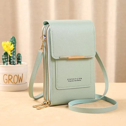 Stylish RFID Blocking Cross Body Purse Travel Bag
