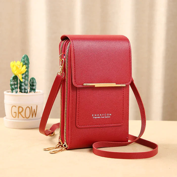 Stylish RFID Blocking Cross Body Purse Travel Bag