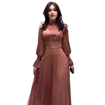 Classic Easy Wear Women's Day Dress - Pexav