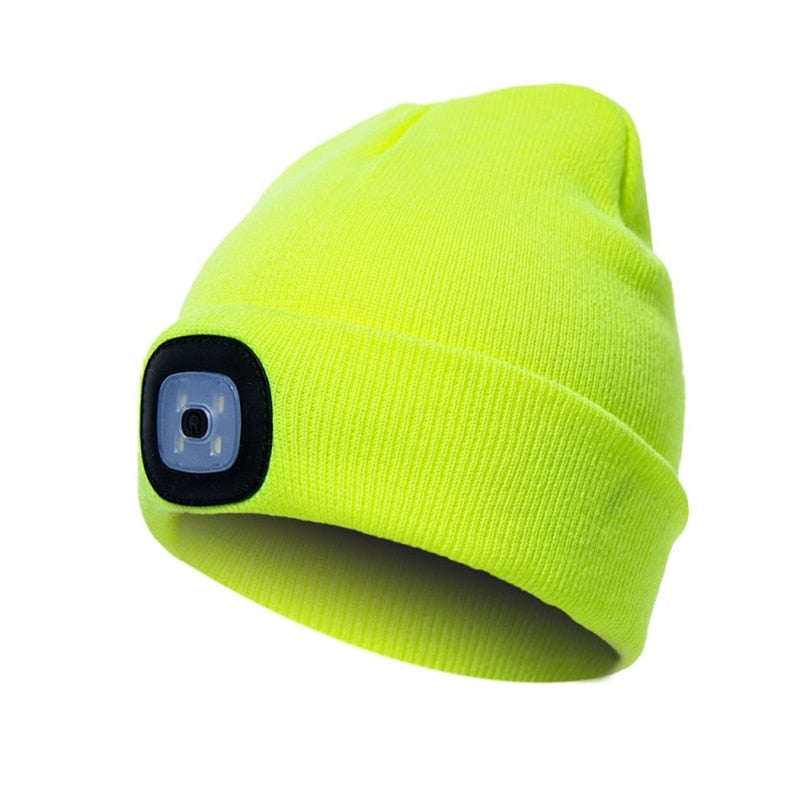 Warm Glowing LED Sports Hat