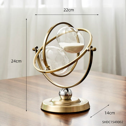 Beautiful Glass Timer Desk Decoration