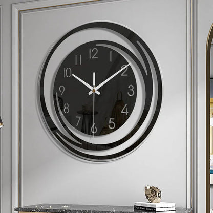 Quiet Round Analog Wall Clock