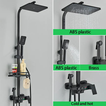 Advanced Temperature Control Luxury Shower Head Set