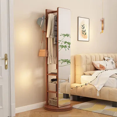 Adjustable 360 Degree Closet Organizer Mirror Rack - Pexav