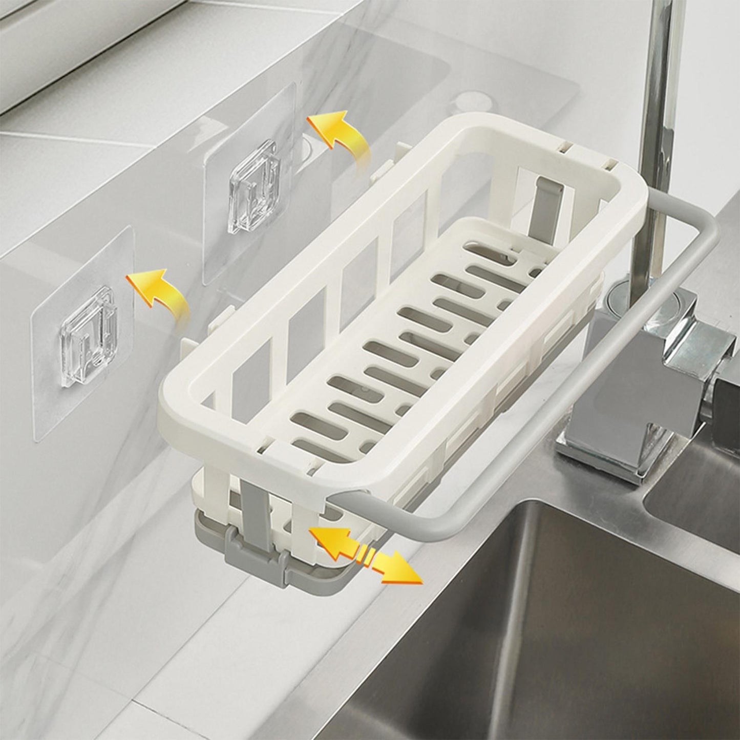 Space Saving Kitchen Sink Storage Holder Rack