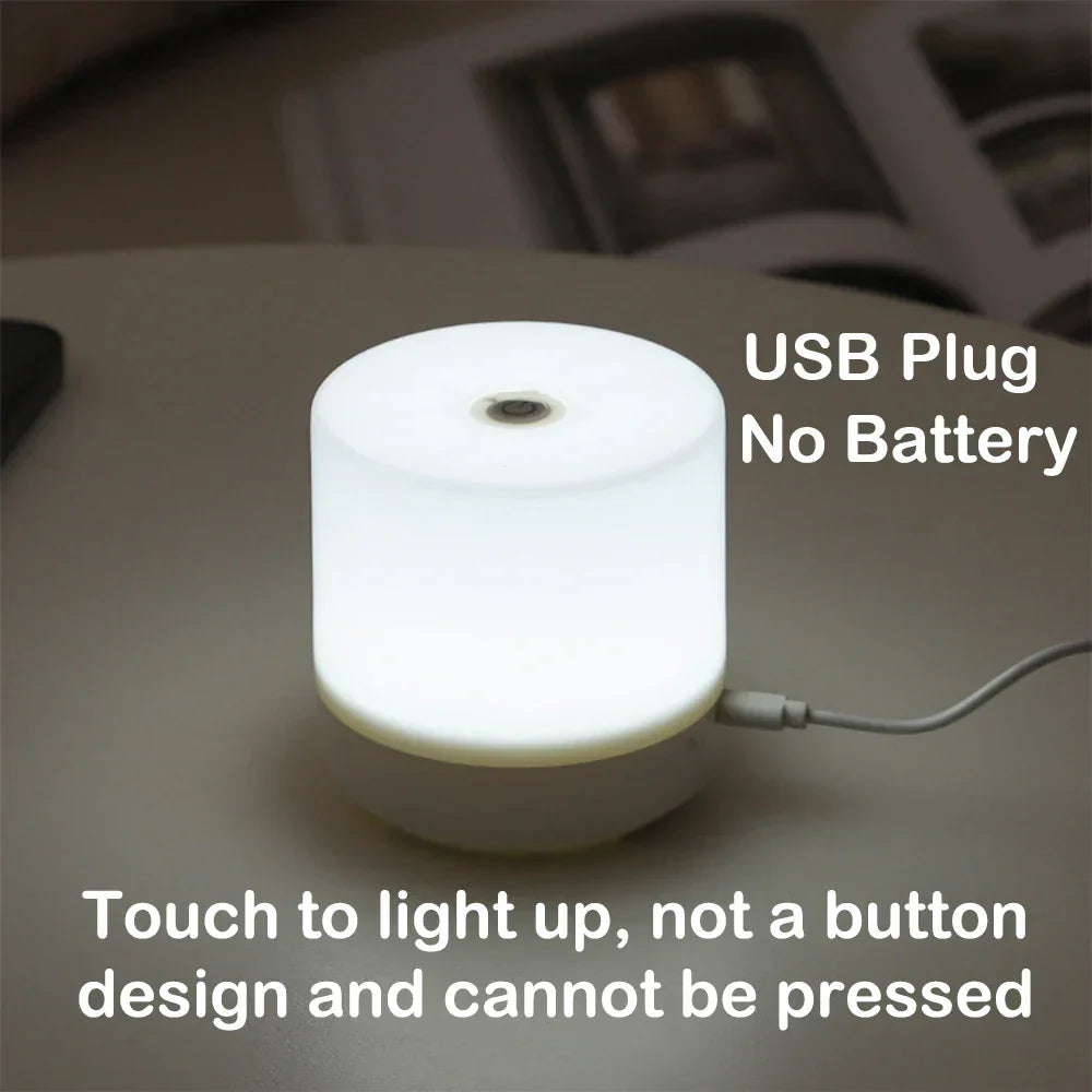 Bright LED Bedside Table Lamp with Touch Control