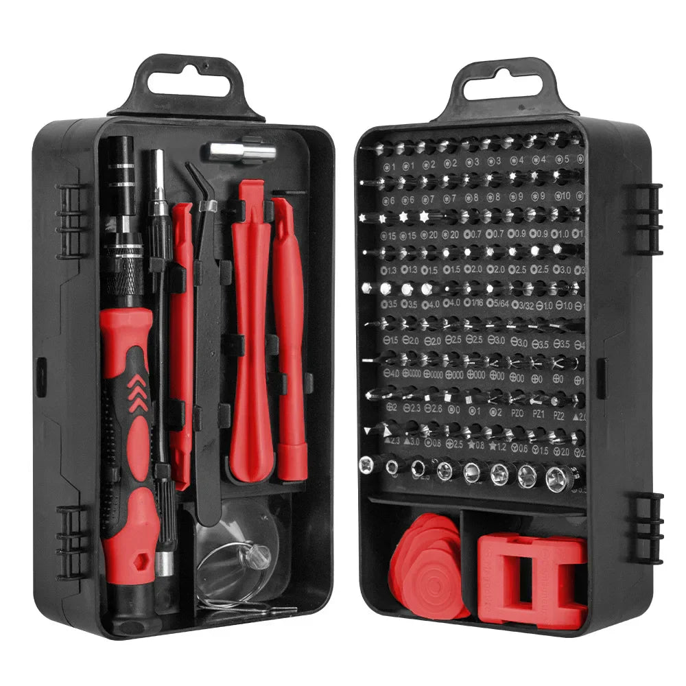 Ultimate 115-Piece Screwdriver Set with Magnetic Tips