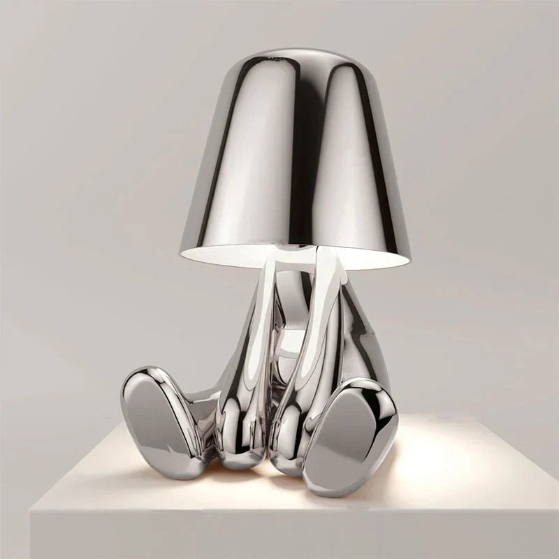 Compact LED Desk Lamp with Touch Sensor