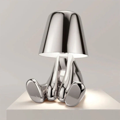 Compact LED Desk Lamp with Touch Sensor