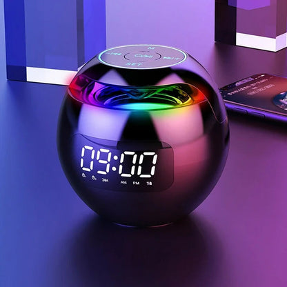 Wireless Bluetooth Clock with LED Color Changing Light