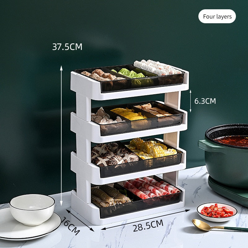 Space Saving Kitchen Shelf Organizer
