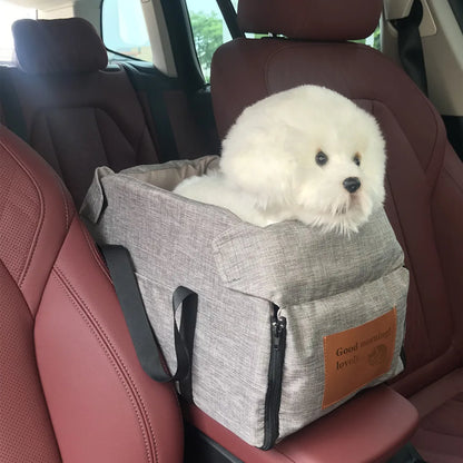Pet Booster Car Seat – Compact Travel Dog Carrier