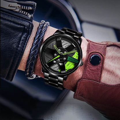Water Resistant Sports Car Theme Mens Watch - Pexav