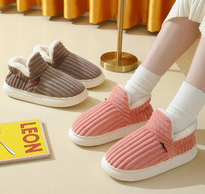 Soft Plush Home Slippers | Warm Cozy Indoor Shoes