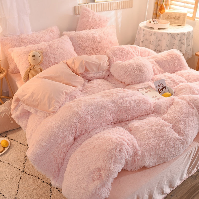 Plush Soft Cloud Bedding Set
