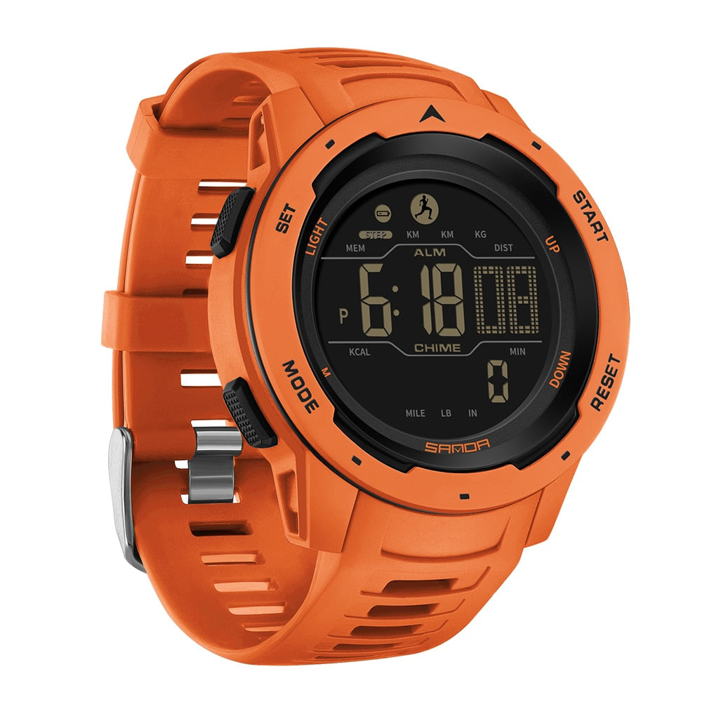 Rugged Outdoor Digital Sports Watch