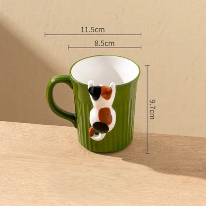 Fun Feline Ceramic Coffee Mug
