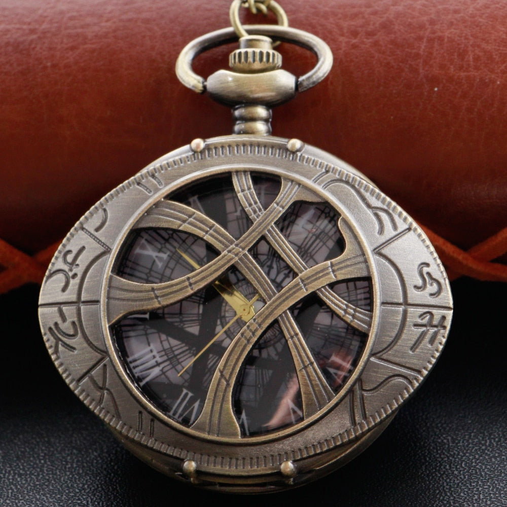 Vintage Style Steampunk Pocket Watch Pendant