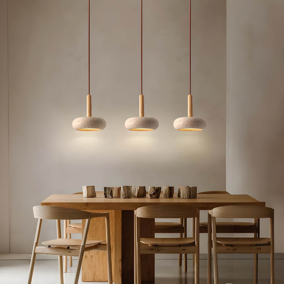 Classic Natural Stone Pendant Lamp