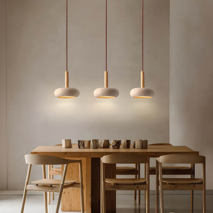 Classic Natural Stone Pendant Lamp