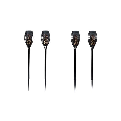 Weatherproof Solar Powered Faux Flame Lamp