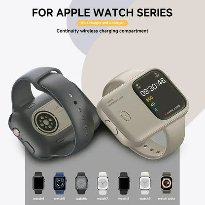 Compact Fast Apple Watch Charging Pad
