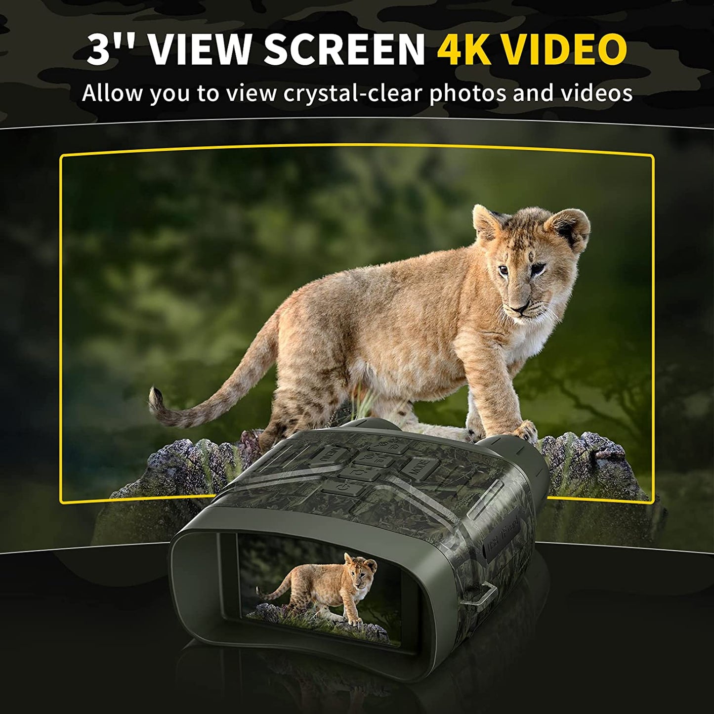 Clear Dark Vision Night Binoculars