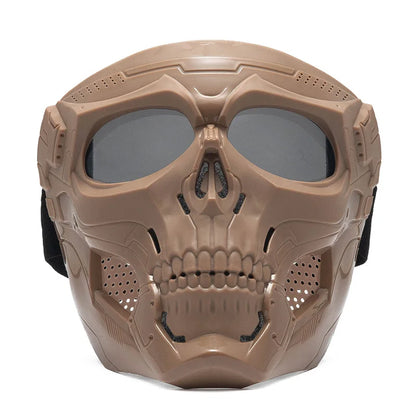 Tough Biker Skull Face Mask
