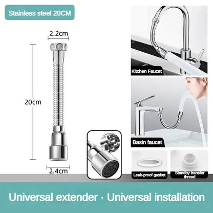 Easy Fit Adjustable Kitchen Faucet Spray Nozzle