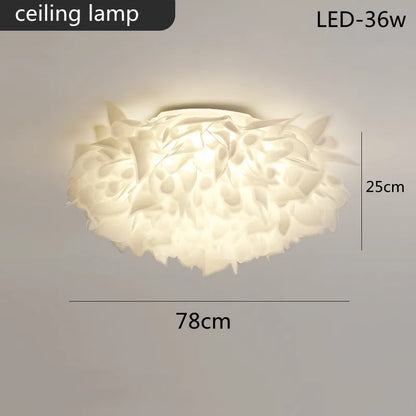 Bright Floral LED Adjustable Ceiling Light Fixture