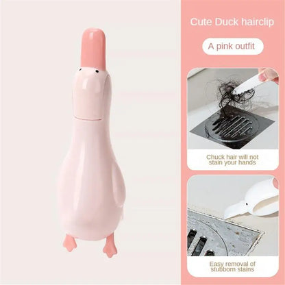 Adorable Duck Wall Hair Clip Holder