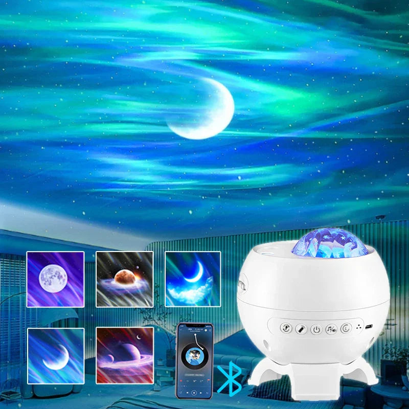 Starry Night Sky LED Projector Lamp - Pexav