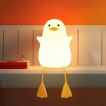Cute Quack Table Top LED Night Lamp - Pexav