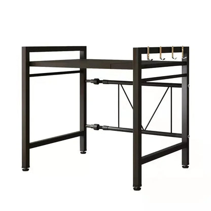 Space Saving Stainless Steel Folding Kitchen Rack - Pexav