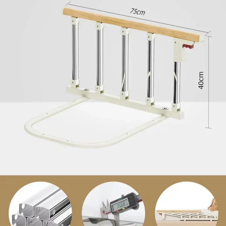 Safe Bed Rail Guard for Seniors Fall Protection