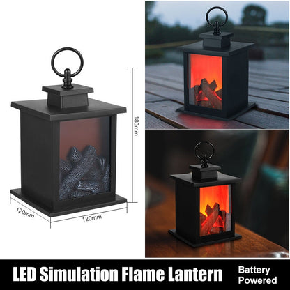 Compact Outdoor Tabletop Fire Lamp