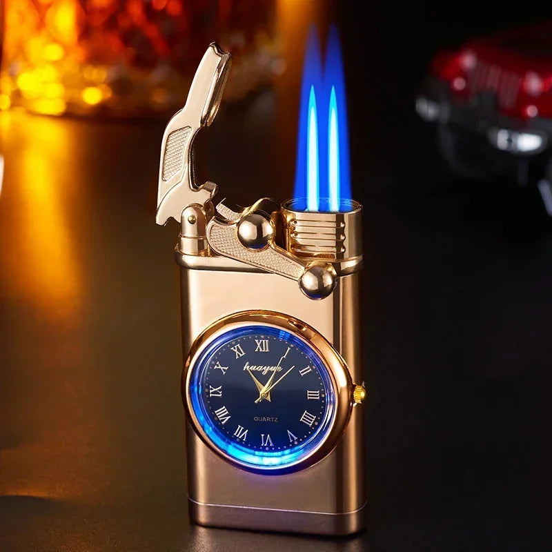 Waterproof Storm Windproof Lighter Watch