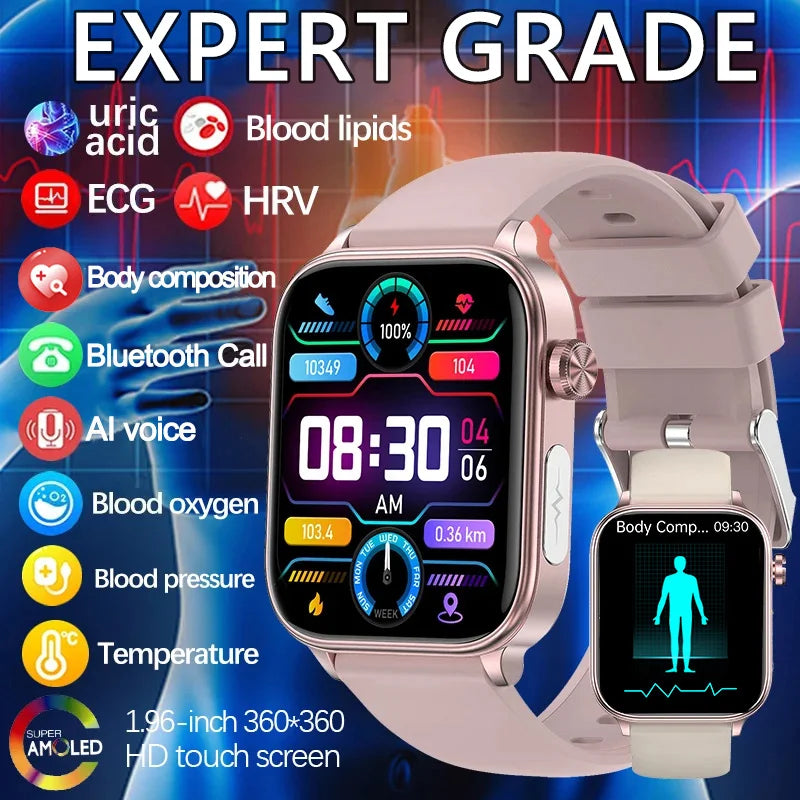 Advanced Fitness Tracker Watch with Heart Rate Monitor - Pexav