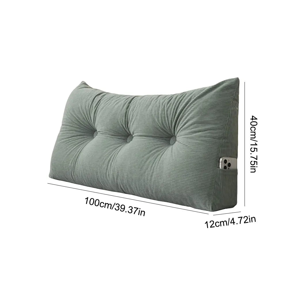 Comfortable Bed Wedge Support Pillow with Soft Cover