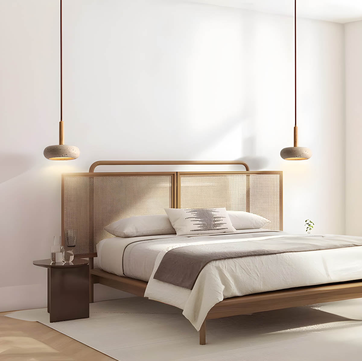 Classic Natural Stone Pendant Lamp - Pexav